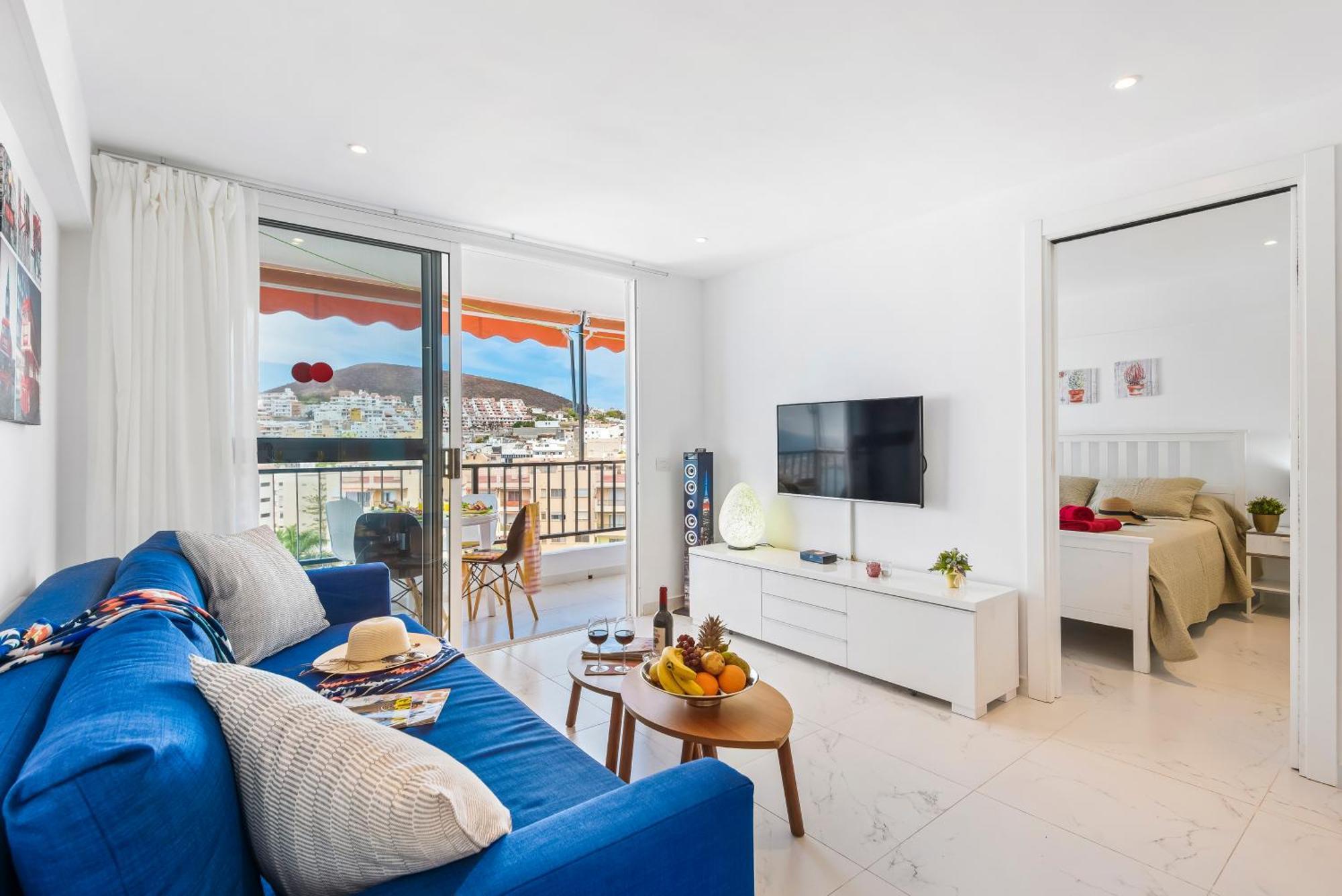 76. Los Cristianos First Sea Line, Parking, Wi Fi Bagian luar foto
