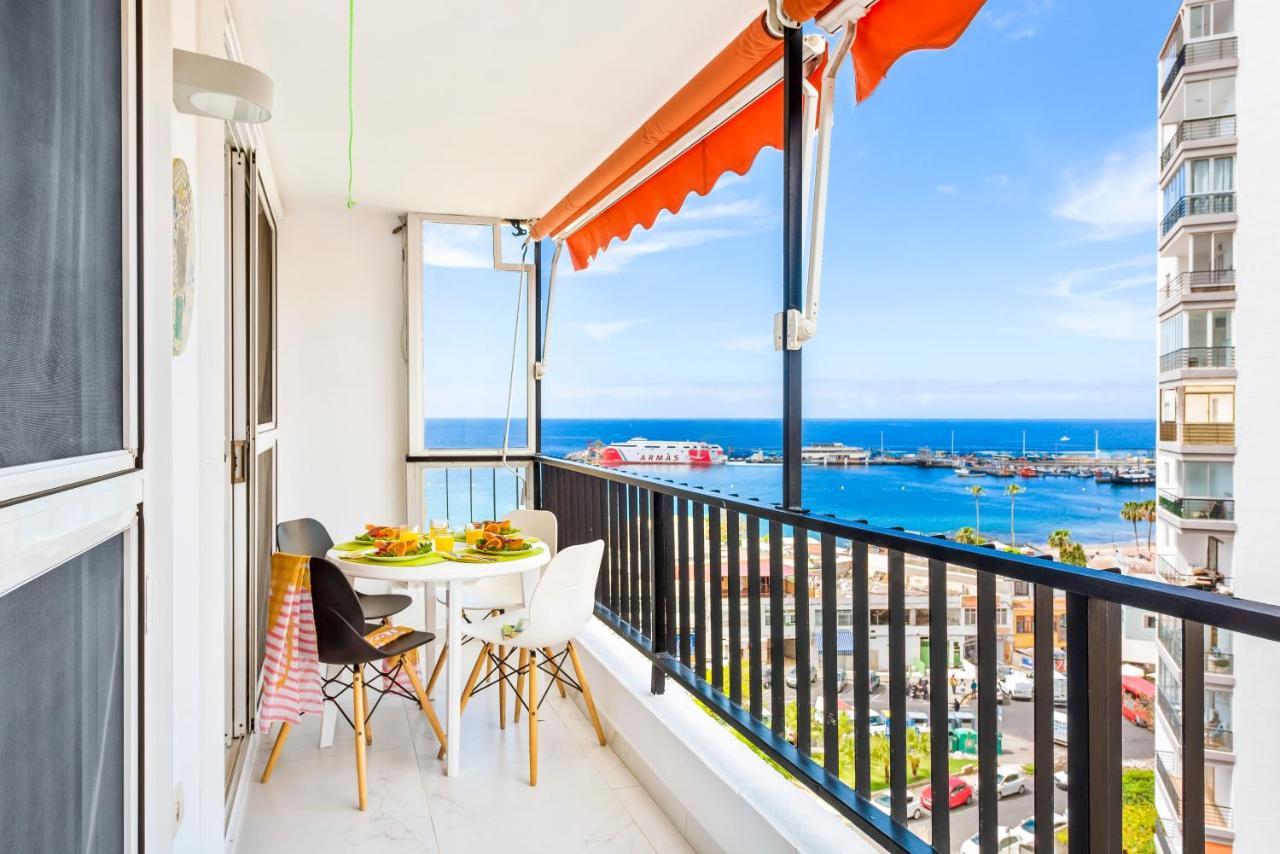 76. Los Cristianos First Sea Line, Parking, Wi Fi Bagian luar foto
